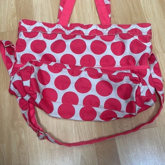 Thirty-One Polka Dot Tote - Picture 5 of 7
